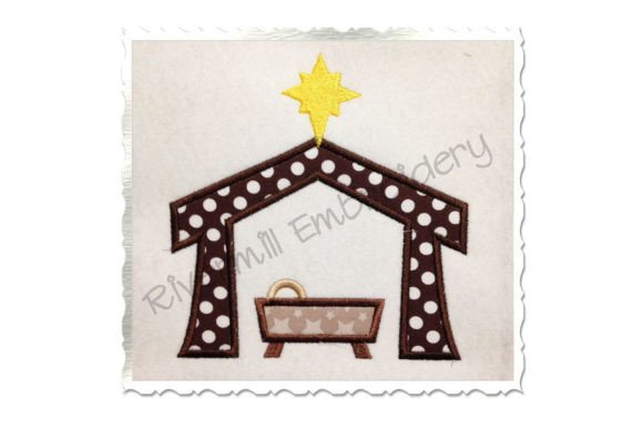 Applique Manger Embroidery Design