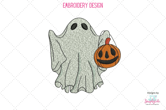 Spooky Halloween Embroidery Design