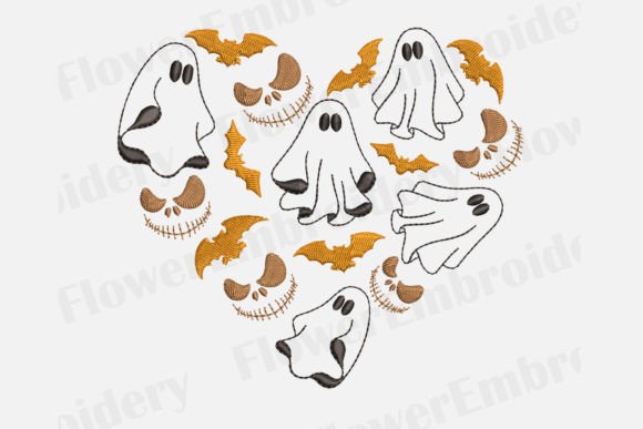 Spooky Season Embroidery Design